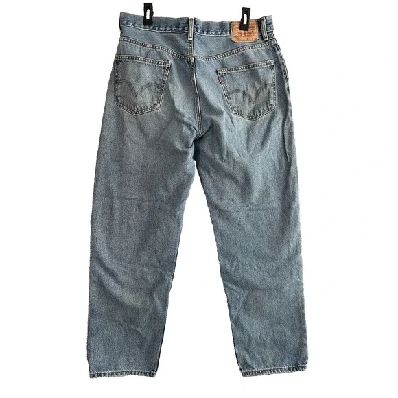 Levis 550 Jeans Men 36x31 Relaxed Fit Baggy Skate Street Comfortable Western - Picture 3 of 8
